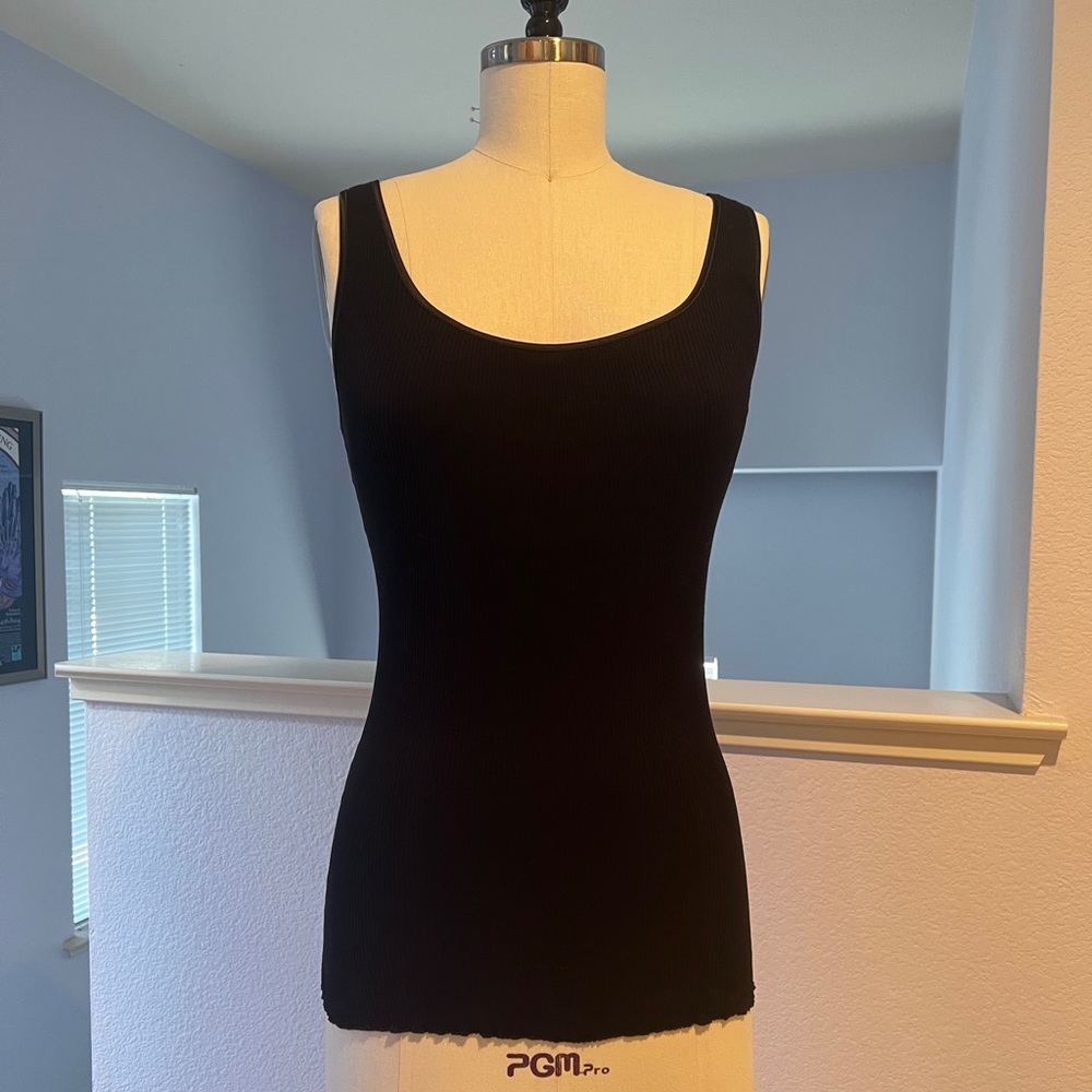 Banana Republic Cotton Ribbed Tank, Size M